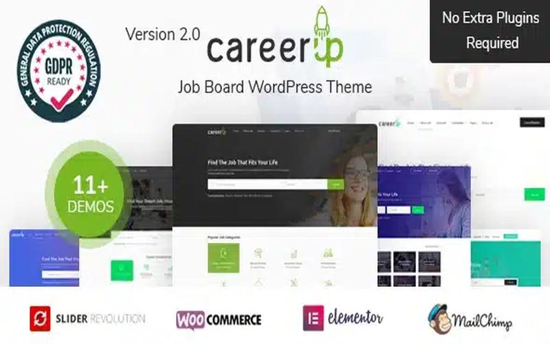CareerUp – 求职招聘平台 WordPress 主题