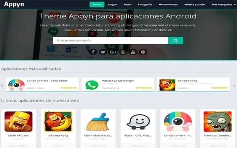 Appyn – 移动应用展示与 SaaS 产品展示 WordPress 主题