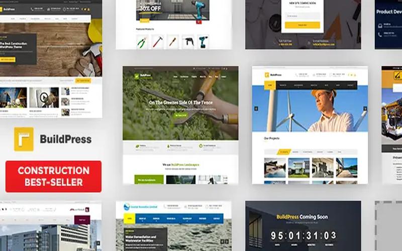 BuildPress – 建筑与景观多用途 WordPress 主题