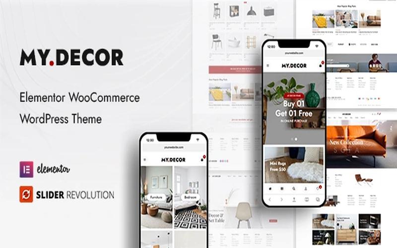 MyDecor – 家居装饰与多品类商品购物主题
