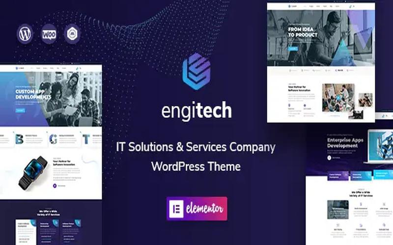 Engitech – IT 解决方案与服务主题