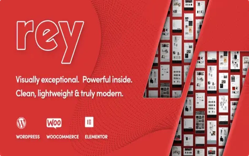Rey – 服饰家具品牌商城与商品筛选主题