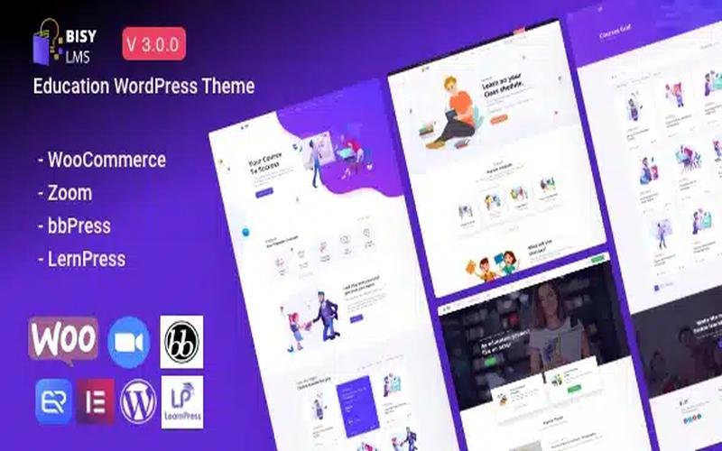 Bisy – 教育机构 WordPress 主题