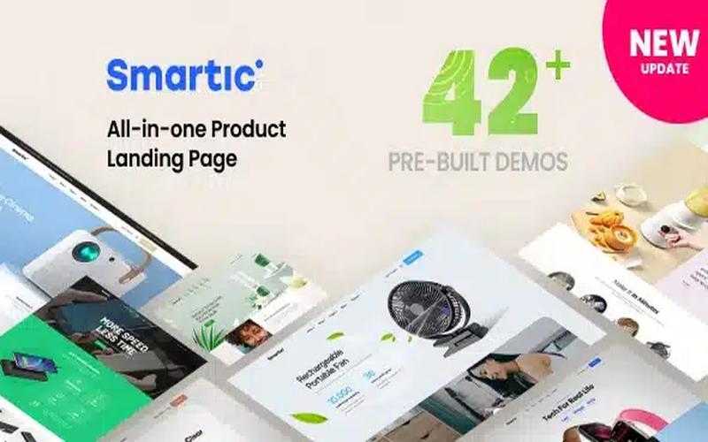 Smartic – 单品推广与品牌产品展示主题