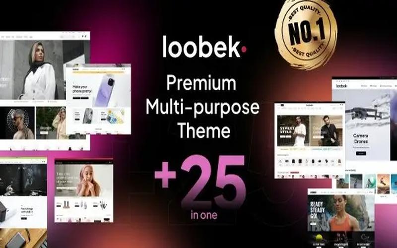 Loobek – 品牌零售与多行业购物商城主题