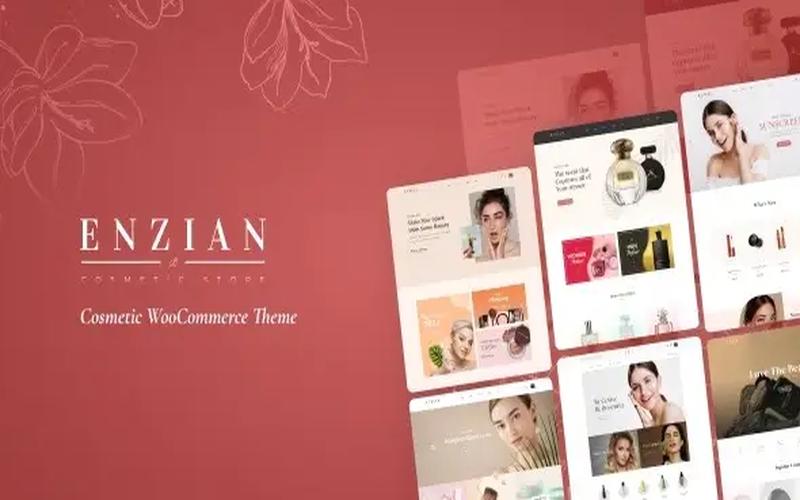 Enzian – 美妆护肤与香氛品牌商城主题