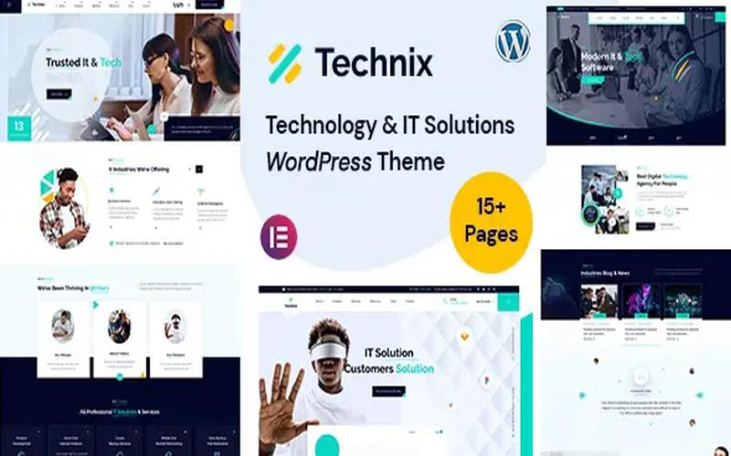 Technix – 科技企业与IT解决方案展示主题