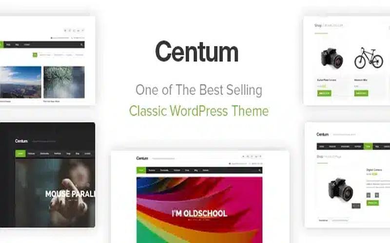 Centum – 响应式多用途 WordPress 主题