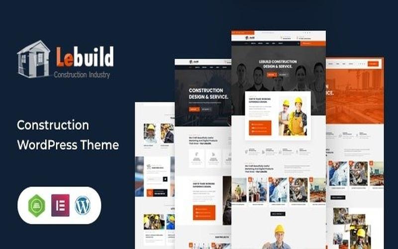 Lebuild – 建筑工程与施工公司展示主题