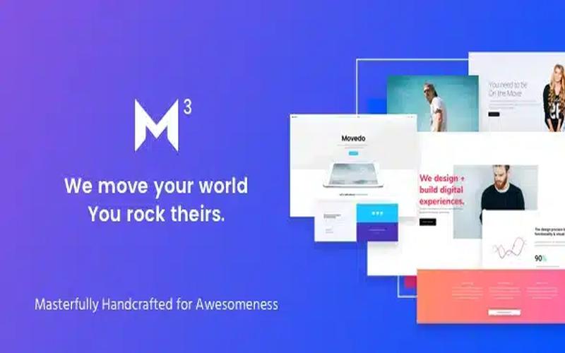 Movedo – 创意视差与多用途网站主题