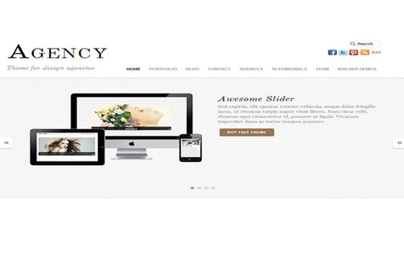 Agency – 设计机构与服务团队作品展示主题