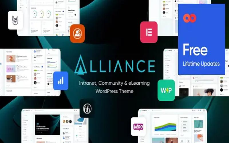 Alliance – 企业内外网协作 WordPress 主题