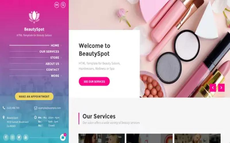 BeautySpot – 美容院与沙龙类 WordPress 主题
