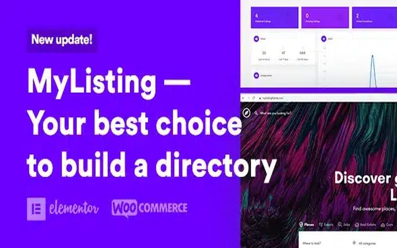 MyListing – 商家目录与分类信息平台主题