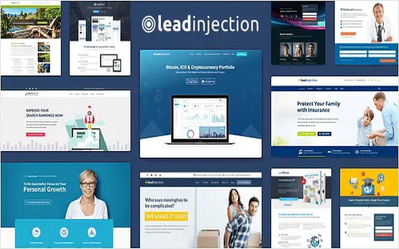 Leadinjection  – 高转化营销落地页主题