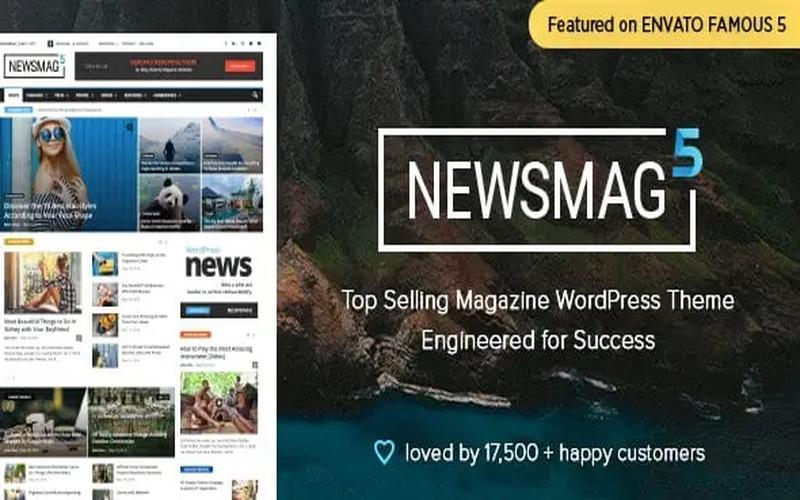 Newsmag – 栏目编排与专题阅读 WordPress 新闻杂志主题