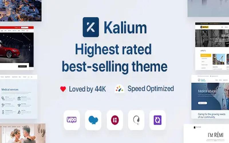 Kalium – 创意多用途电商与作品集主题