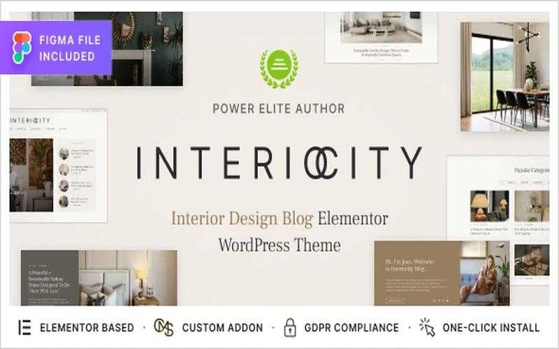 Interiocity – 家居装饰博客与室内设计杂志主题