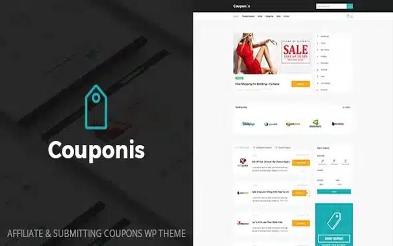 Couponis – 优惠券提交与联盟营销 WordPress 主题