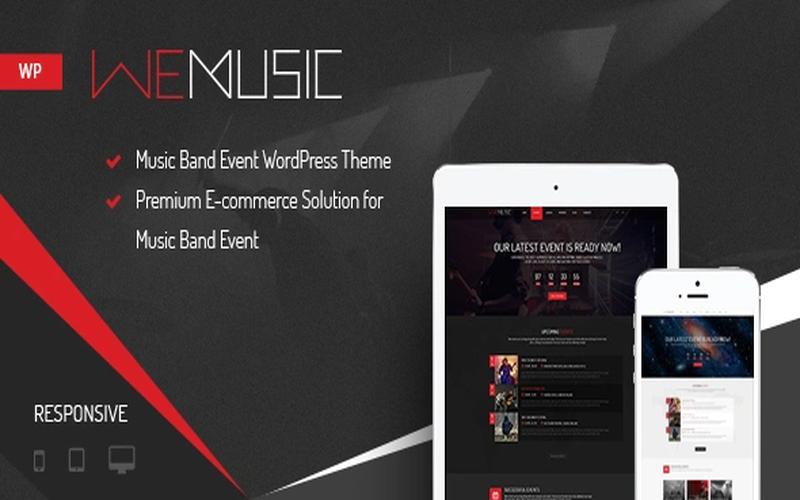 WeMusic – 乐队专辑与音乐演出活动主题