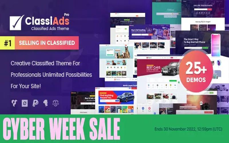 Classiads – 分类广告 WordPress 主题