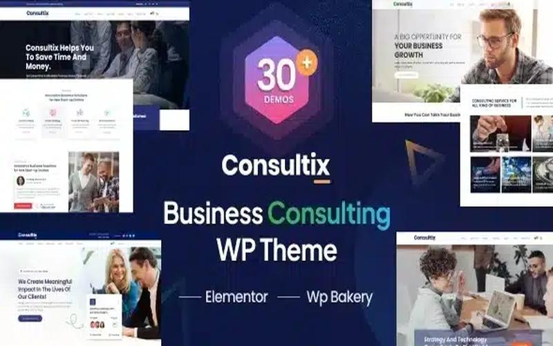 Consultix – 商业咨询 WordPress 主题