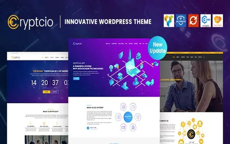 Cryptcio – 创新型加密货币 WordPress 主题