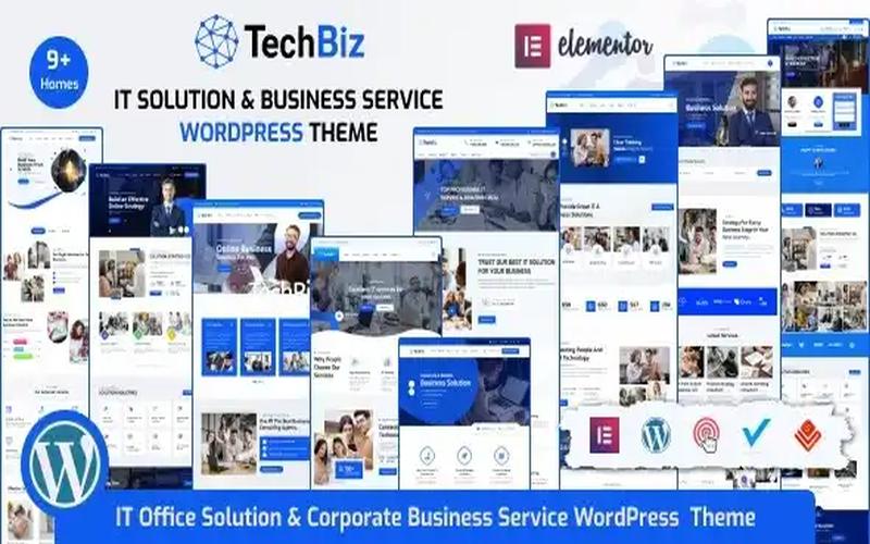 Techbiz – 科技企业与商务咨询展示主题