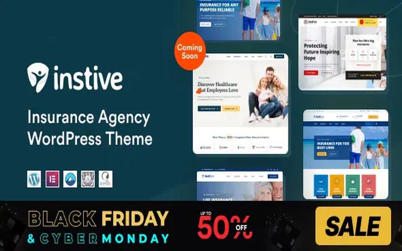 Instive – 保险公司/保险代理主题