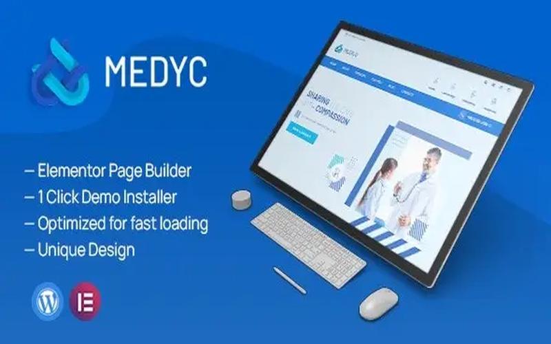 Medyc – 医疗机构与门诊服务展示主题