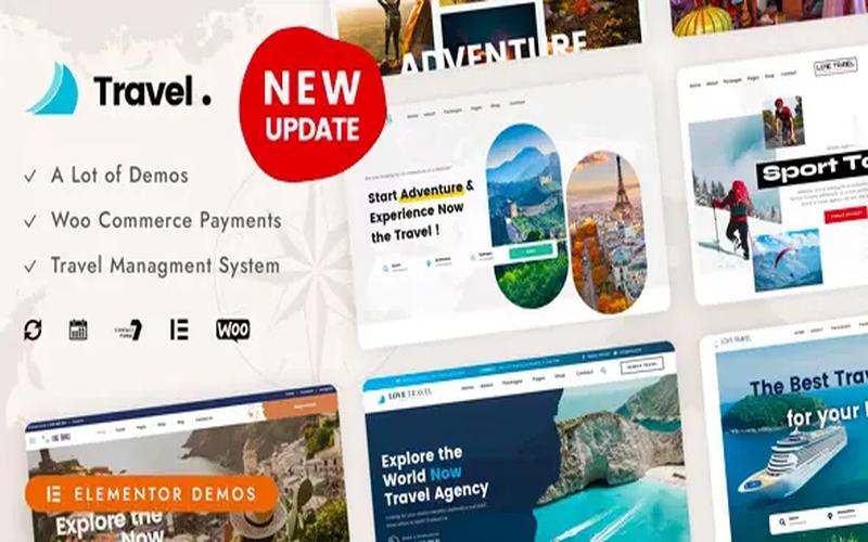 Love Travel – 旅行社与目的地线路展示主题