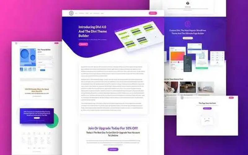 Divi Builder – 强大全站构建与视觉拖拽工具