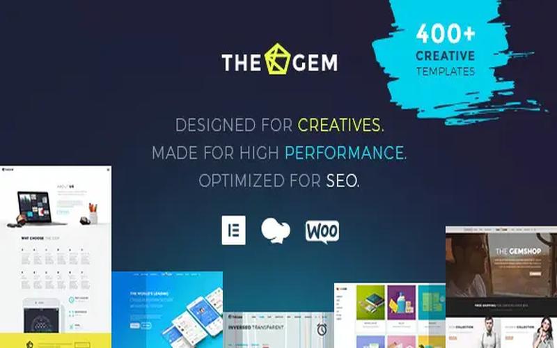 TheGem – 创意作品与品牌商城模板建站主题