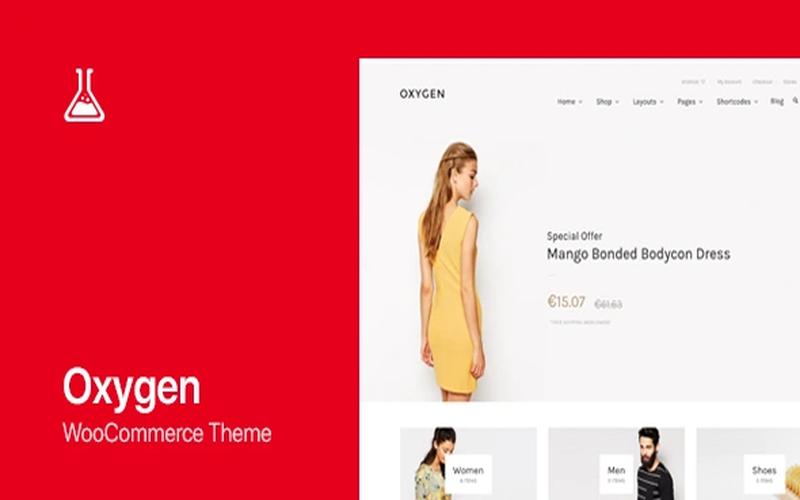 Oxygen – 时尚品牌与系列商品购物主题