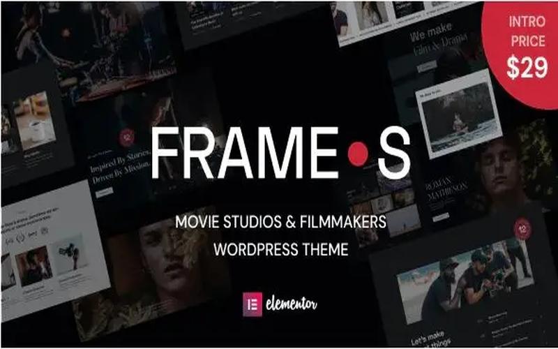 Frames – 影视工作室与导演作品展示主题