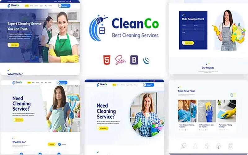 Cleanco - 清洁服务公司 WordPress 主题