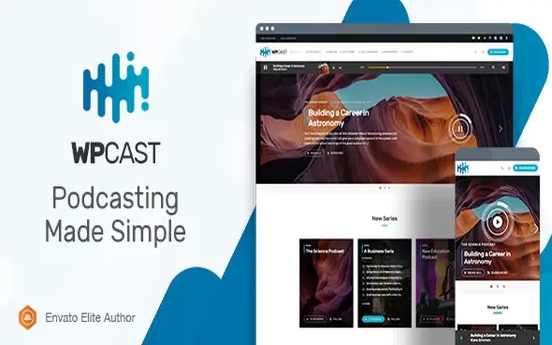 Wpcast – 音频播客与系列节目内容主题