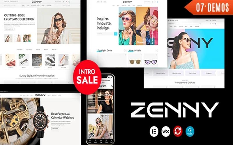 Zenny – 珠宝腕表与眼镜配饰商城主题