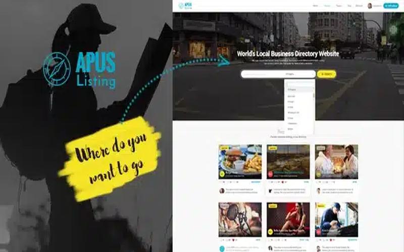 ApusListing – 目录列表 WordPress 主题