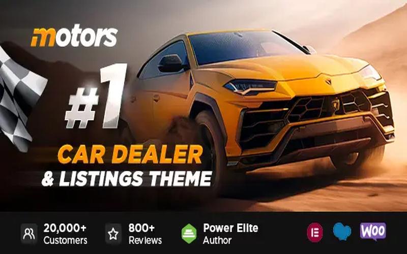 Motors – 汽车经销商、租赁与车辆分类主题