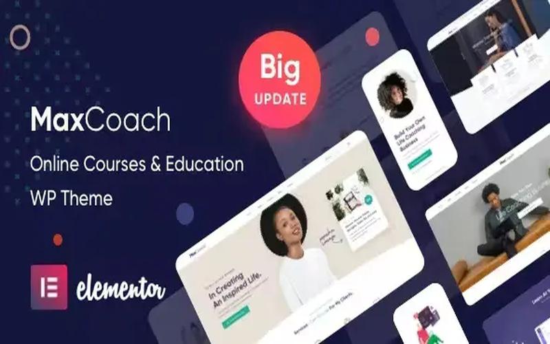MaxCoach – 在线课程与个人教练教育主题