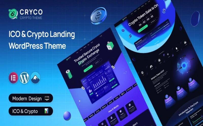 Cryco – 区块链项目与技术介绍落地页主题