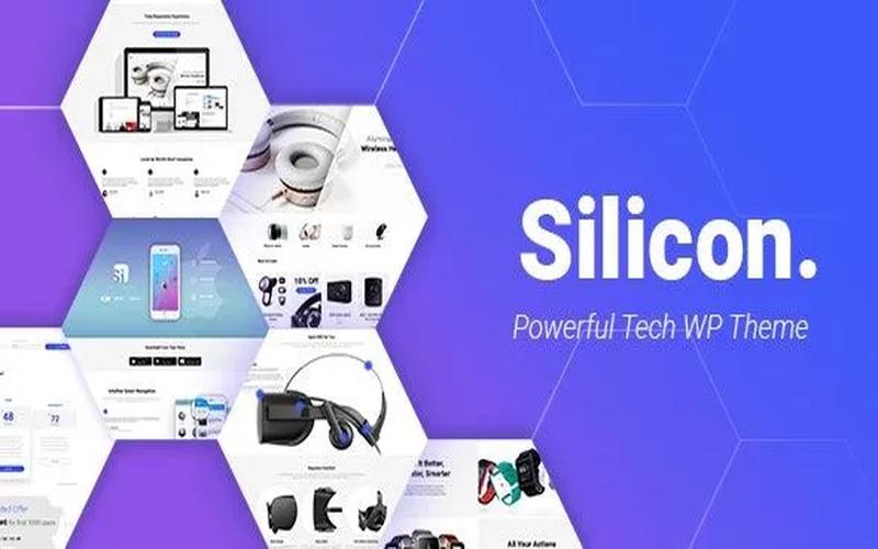 Silicon – 科技创业与应用产品展示主题