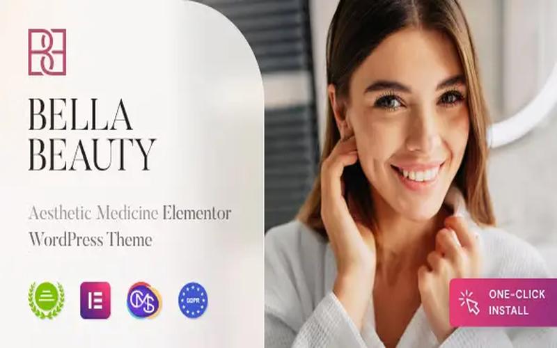 Bella Beauty – 美容诊所与医美机构展示主题