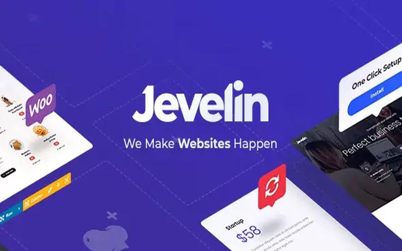 Jevelin Multi – 多用途响应式 WordPress 主题
