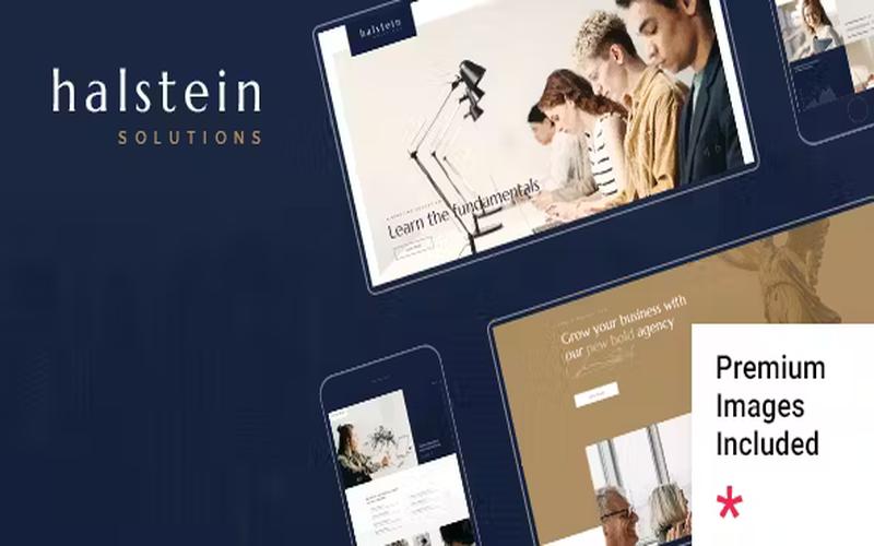 Halstein – 商业咨询与企业顾问展示主题