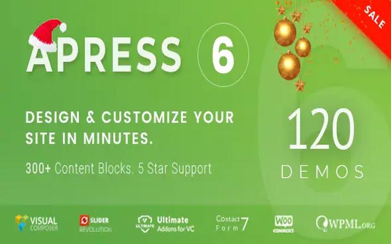 Apress – 响应式多用途 WordPress 主题