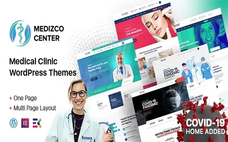 Medizco  – 医疗健康牙科诊所模板