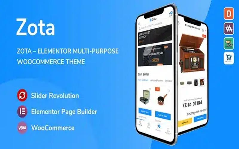 Zota – 移动购物与多品类零售商城主题