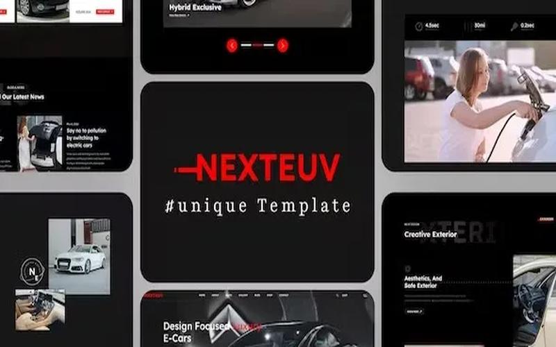 NextEuv – 电动出行产品与单品购物商城主题